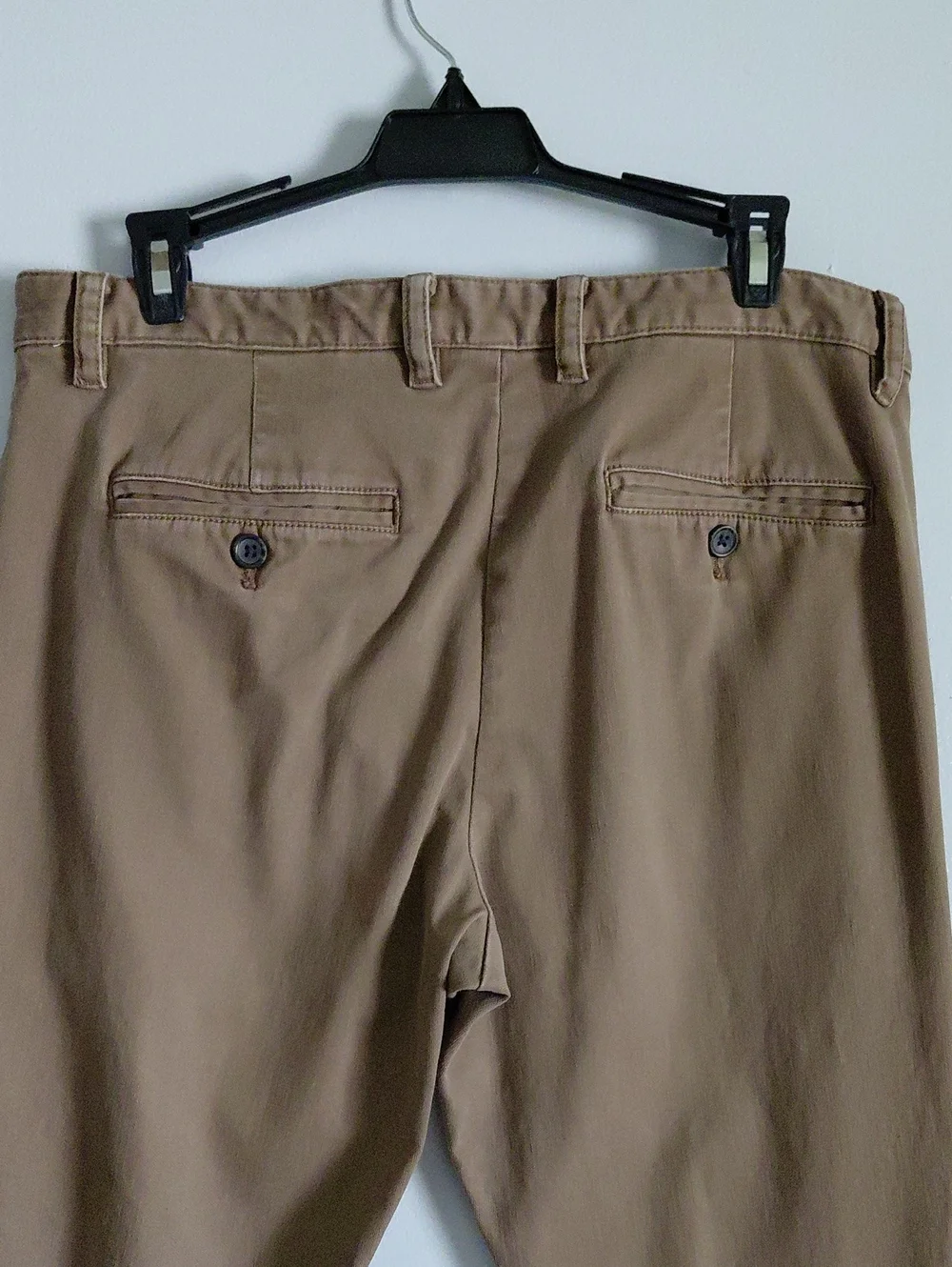 ​Banana Republic Aiden Chino Pants Brown Classic Straight Fit 33 X 30